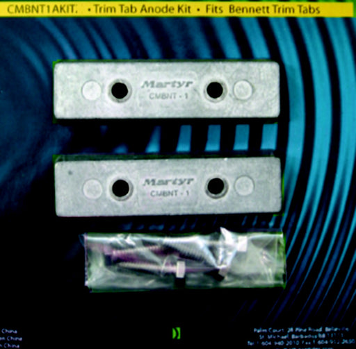Martyr CMBNT1AKITA Bennett trim tab anode kit