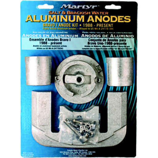 Mercruiser Bravo I Anode Kit - Aluminum