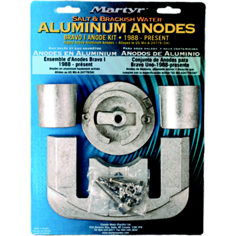 Mercruiser Bravo I Anode Kit - Magnesium