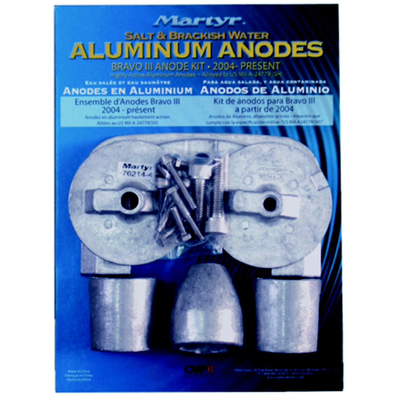 Bravo III Anode Kit - Zinc