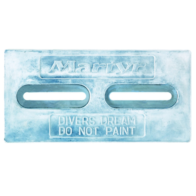 Martyr CMDIVERMINI Hull Anode 6" x 4" x 1/2", Zinc