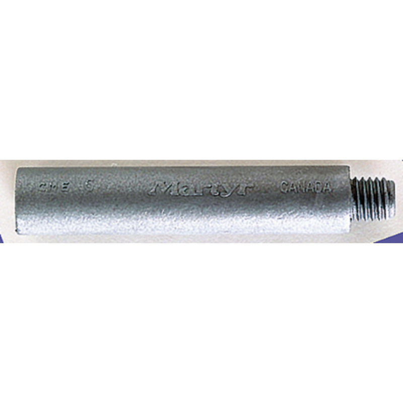 Martyr Engine Cooling System Replacement Zinc Anode (Brass Plug Not Included), 5/8" x 2"