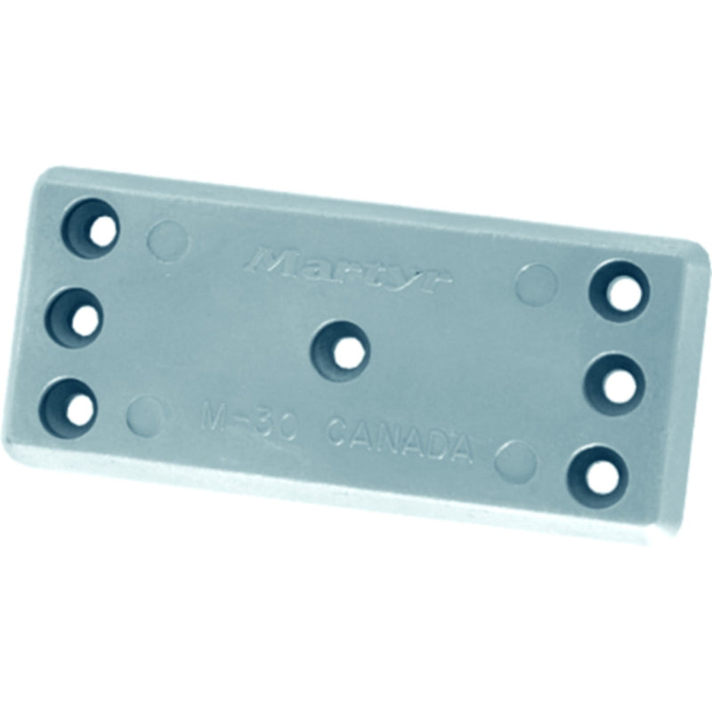 Martyr CMM30 Zinc Hull Anode .56" x 2.67" x 6"