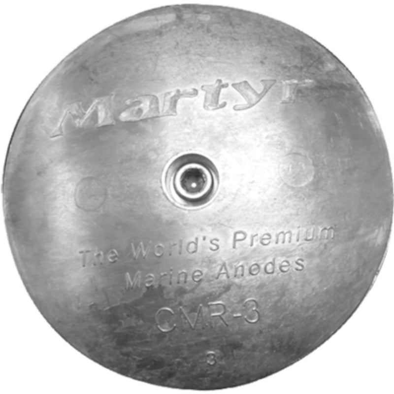 Martyr Rudder/Trim Tab Anode With Stainless Steel Allen Head