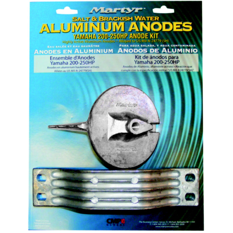 Yamaha Anode Kits - Aluminum