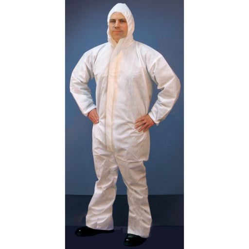 Buffalo Microporous Disposable Coverall With Hood, XXXL