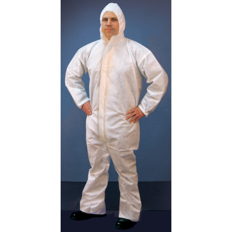 Buffalo Microporous Disposable Coverall With Hood, XXL