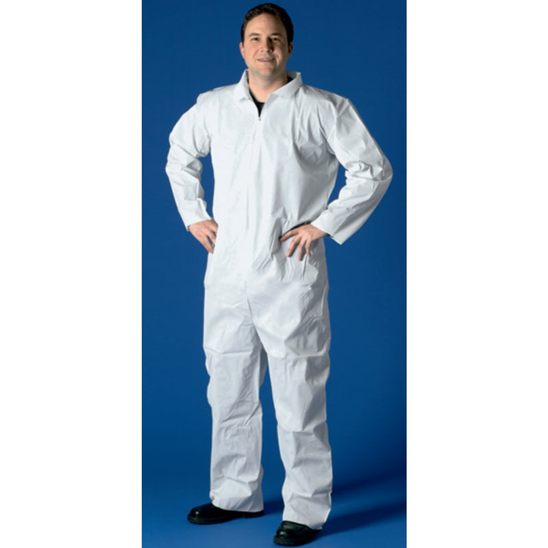 Buffalo SMS Disposable Coverall Non Hooded, Lg