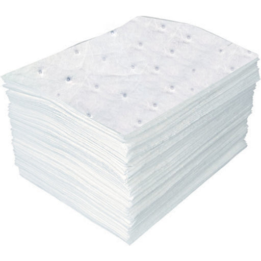 Buffalo Recycled Medium Weight Oil Only Sorbent Pads (100 Per Pack)