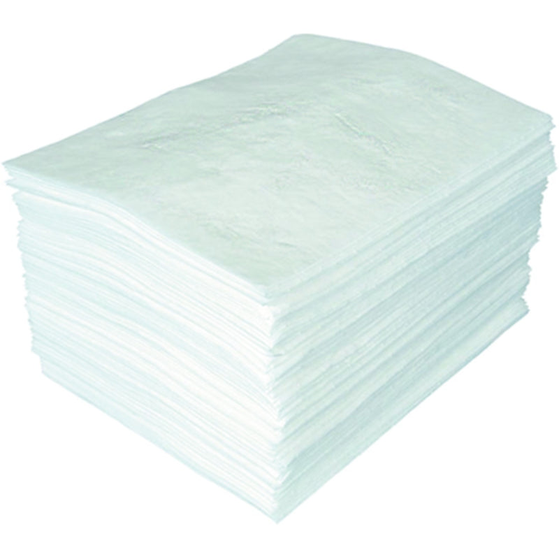 Buffalo Recycled Light Weight Oil Only Sorbent Pads (200 Per Pack)