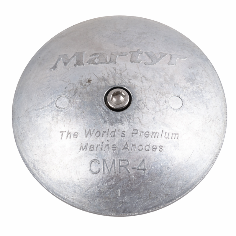 Martyr Zinc Rudder Anode Set 5 Inch CMR04S