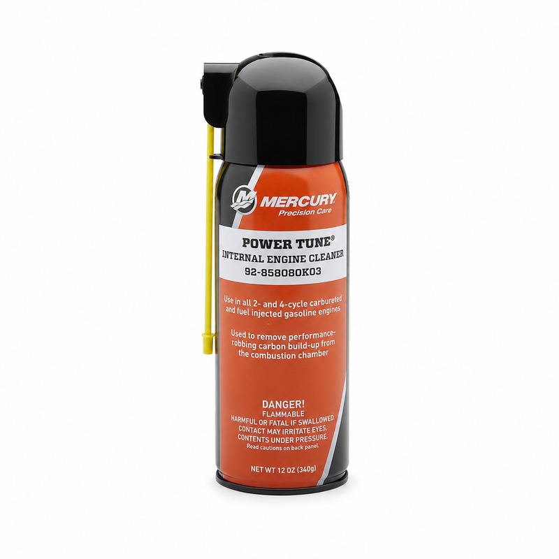 Mercury Power Tune Internal Engine Cleaner – 858080K03 | 12 oz Spray