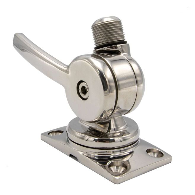 Shakespeare Compact Stainless Steel 4-Way Antenna Mount (SHA-6187)