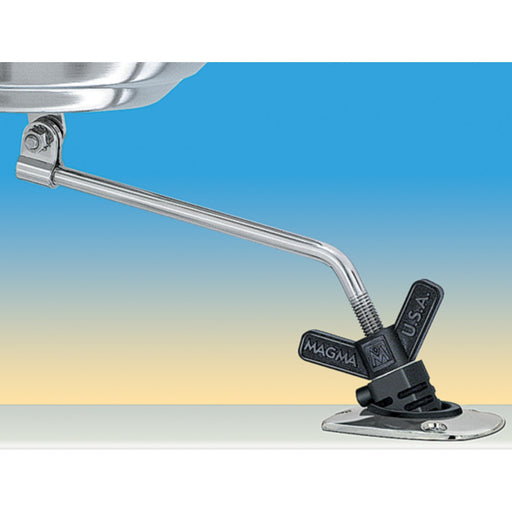 Magma A10-175 Pow'R Grip Fish Rod Holder Mount For Use With Any Magma Marine Kettle Grill