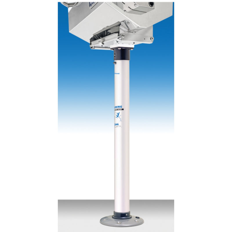 Magma T10-185 28" Double Locking Stowable Pedestal (SD) Mount Fits All Rectangular Grills and Single Mount Filet Tables