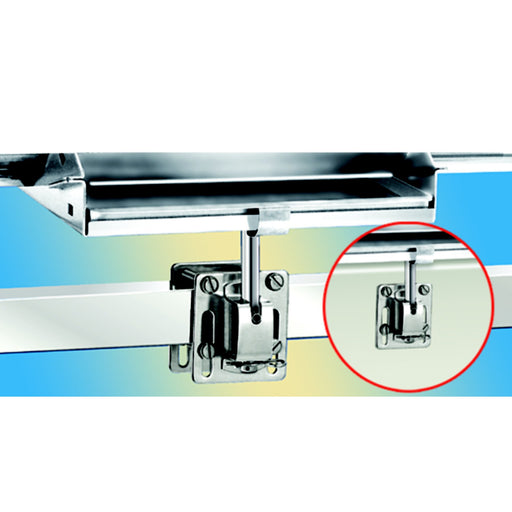 Magma T10-340 "Single" Side, Bulkhead or Square/Flat Rail (SD) Mount For 12" x 18" or Smaller Rectangular Grills and Single Mount Tables