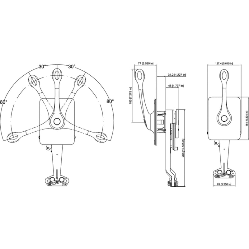 Single Lever/Dual Action Control, B400 Series
