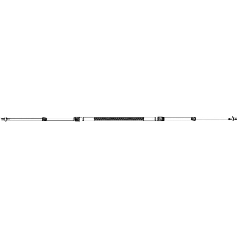 UFLEX C8 3300 Type Premium Universal Style Engine Control Cable 10-32 UNF, 13'