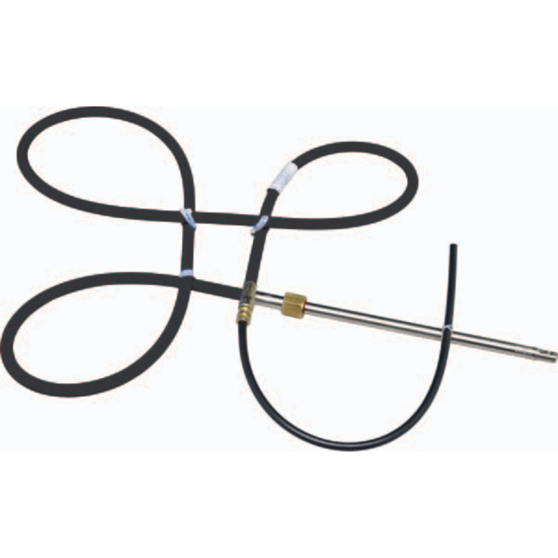 Uflex M90BX08 M90 Universal Mach Performance Rotary Steering Cable, 8' Black