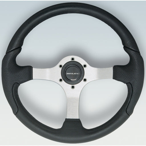 Nisida Steering Wheel, Satin Finish w/Black Grip