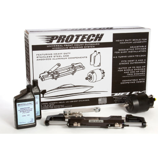Uflex PROTECH21 Protech Hydraulic Tilt Steering System for Johnson/Evinrude, Yamaha, Suzuki. Hoses sold separately.