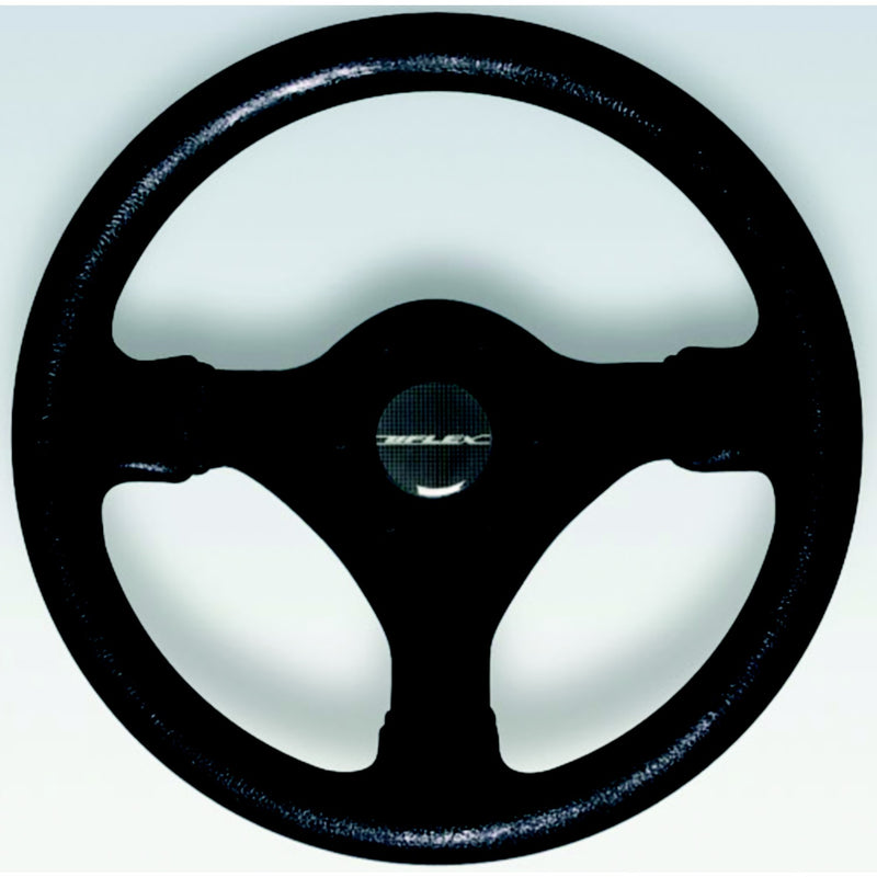 Uflex V45 Soft Touch Steering Wheel, Black