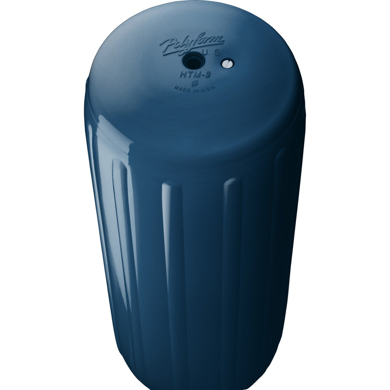 Polyform 74-639-830 Center Tube HTM Series Fender, 10.5" x 27" , Catalina Blue