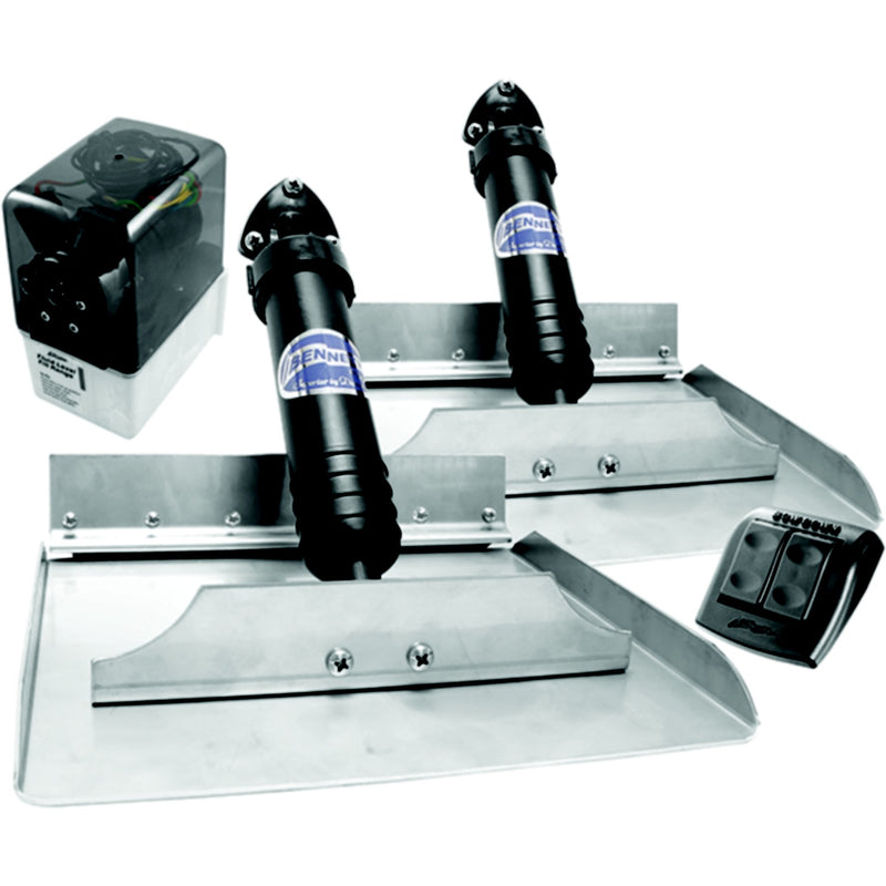 Bennett Trim Tab System w/Eurostyle Control, 12" x 9"