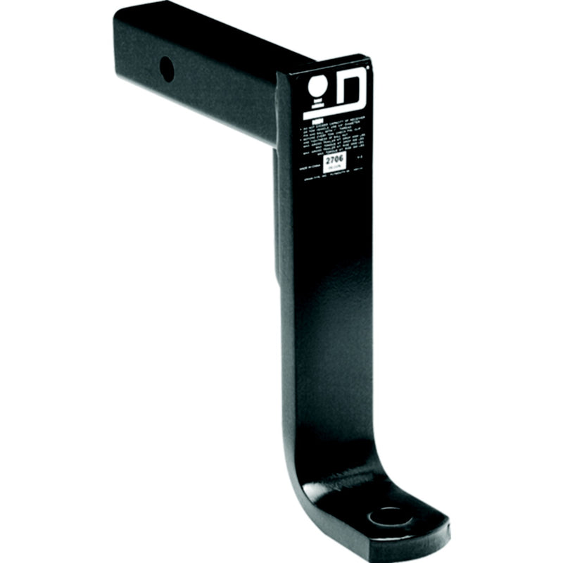Draw-Tite 2706 Class III Trailer Hitch Ball Mount, 9-3/4" Rise, 11" Drop