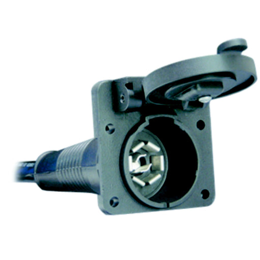 Bargman 50-87-004 7-Way Sealed Car End with 4' Cable