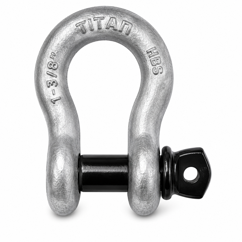 Titan High Tensile Galvanized Anchor Shackle – 1-3/8"