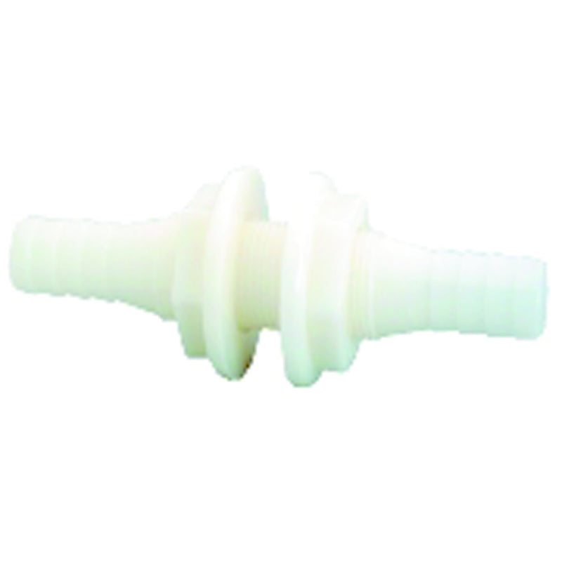 Attwood Polypropylene Double Ended Thru-Hull Connection For 3/4" Hose