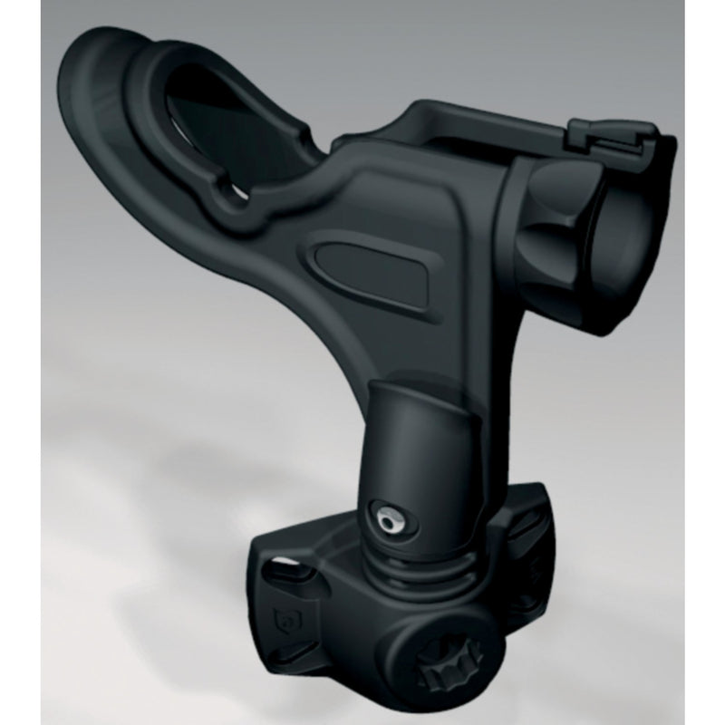 Attwood 50104 Pro Series Rod Holder w/Combo Mount, Black