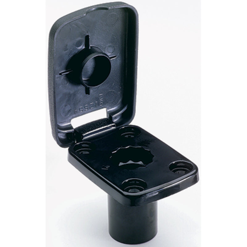 Attwood Rod Holder Flush Mount Black