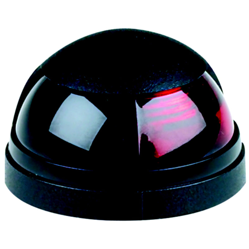 Attwood Pulsar Side Light Deck Mount Port - Red