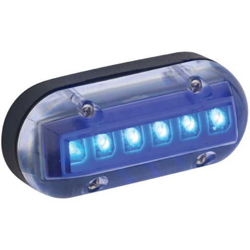 Attwood 6528B7 LED Base Underwater Lights, Blue