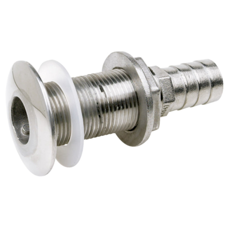 Attwood Thru Hull Stainless Steel 3/4" For Hose
