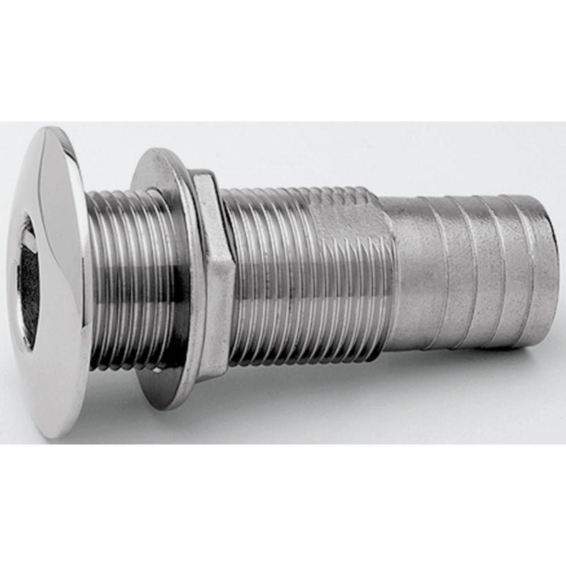Attwood Thru Hull Stainless Steel 1" For Hose