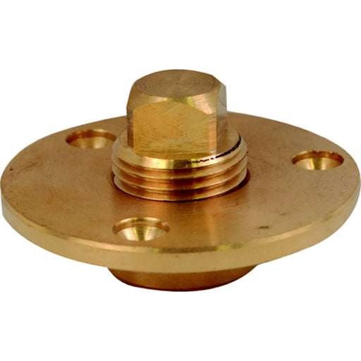 Attwood Cast Bronze Garboard Drain Plug 1/2" NPT