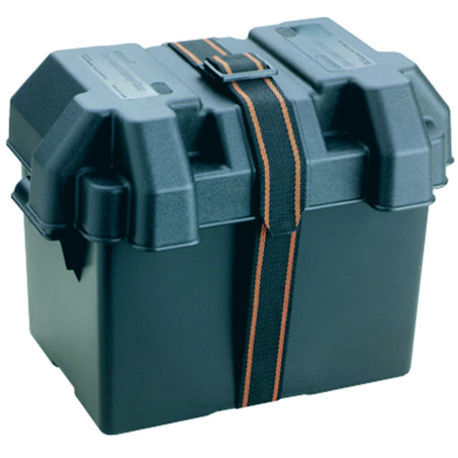 Attwood Standard Non-Vented Battery Box For Group 24/24M, Black