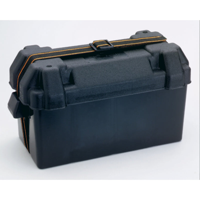 Attwood 90841 Large Battery Box, Black, Vented - Fits Group 29/31