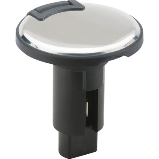 Attwood LightArmor™ Plug-In Base - Round Series, 2-Pin, 316 S.S.