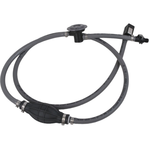 Attwood Fuel Line Hose Kit 3/8" x 6' With Fuel Demand Valve and Sprayless Connector For Mercury