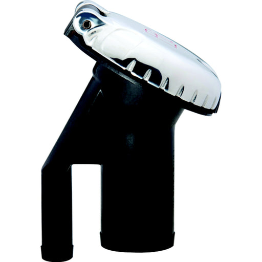 Attwood 99DFPVAS1S Angled Gas Deck Fill For Pressure Release Systems, Stainless Cap