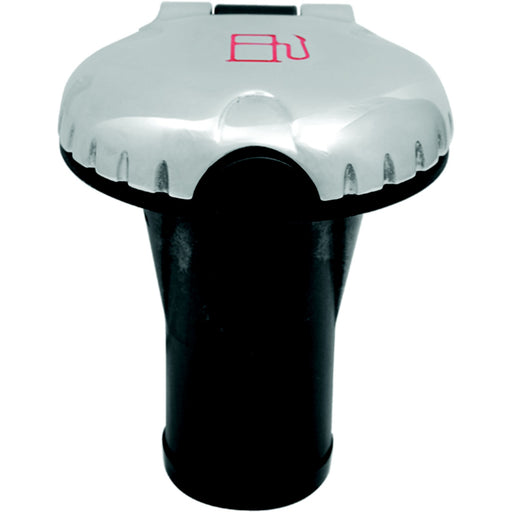 Attwood 99DFPVSS1S Straight Gas Deck Fill For Pressure Release Systems, Stainless Cap