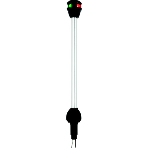 Attwood LightArmor Bi-Color LED Navigation Pole Light, 10" Angled