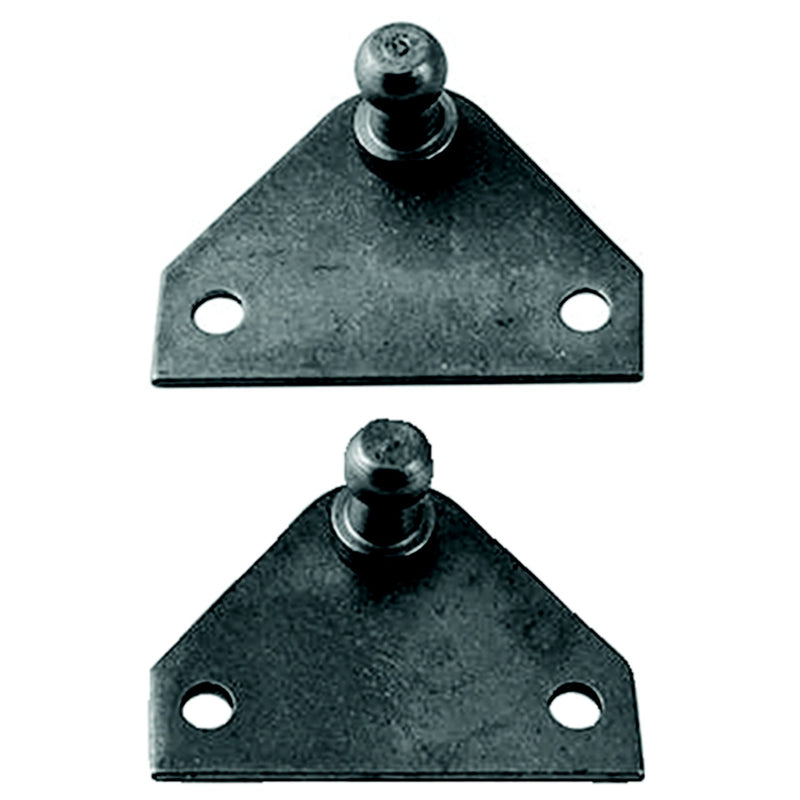 Attwood Flat Gas Spring Mounting Bracket Ball Pem Forward 2 Holes Stainless Steel