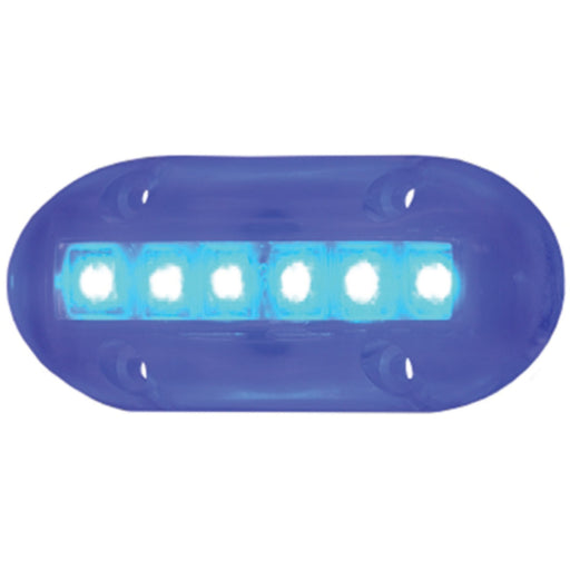 T-H Marine High Intensity LED Underwater Lights, 6 Blue LEDs