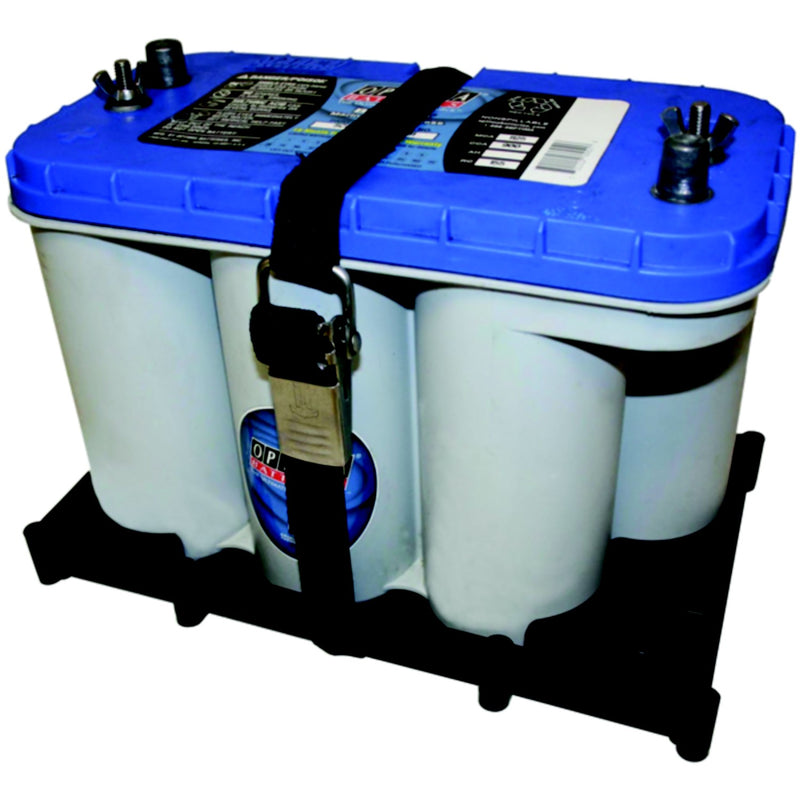 T-H Marine Battery Holder Tray For Optima Batteries D27M and D31M