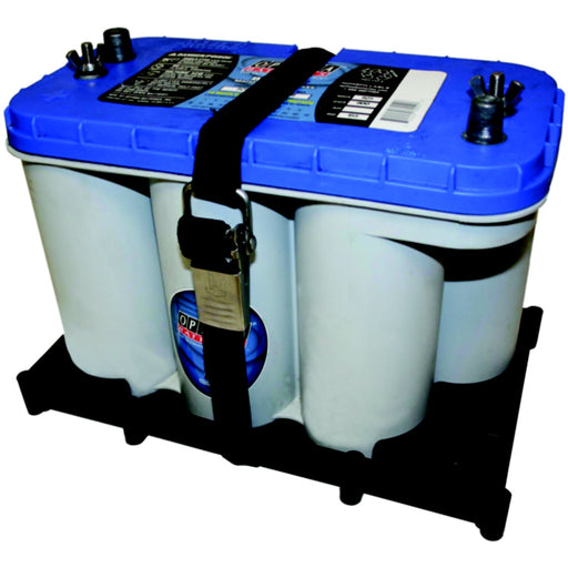 T-H Marine Battery Holder Tray For Optima Batteries D27M and D31M